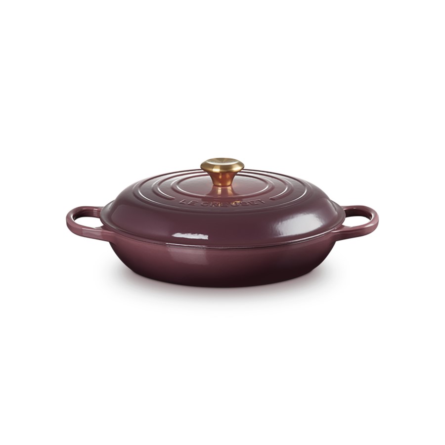 Le Creuset Shallow Casserole Fig 30 cm Image