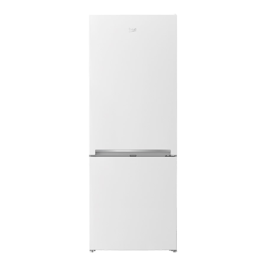 Beko Fridge Freezer No Frost White Image