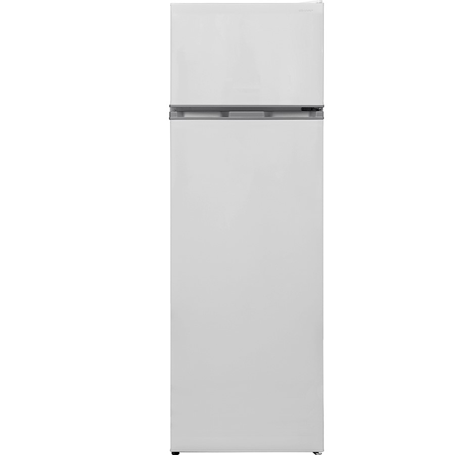 Sharp Fridge Freezer White 160 x 55 cm Image