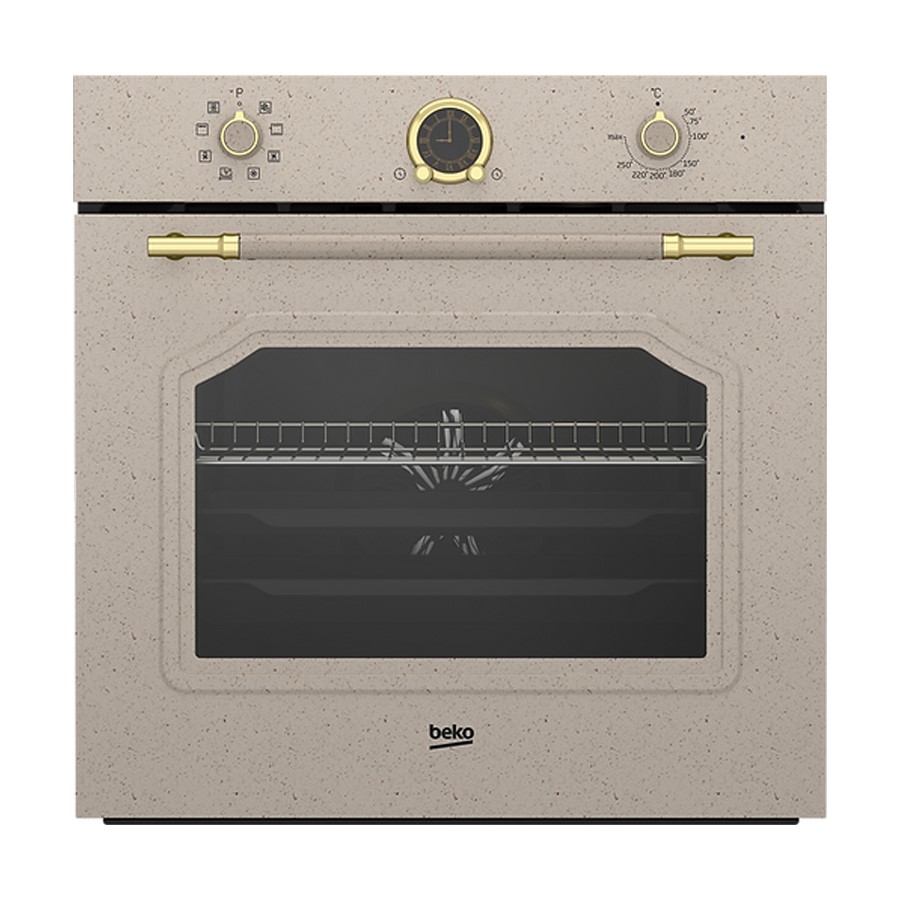 Beko Oven Electric 8 Function Beige 60cm Image